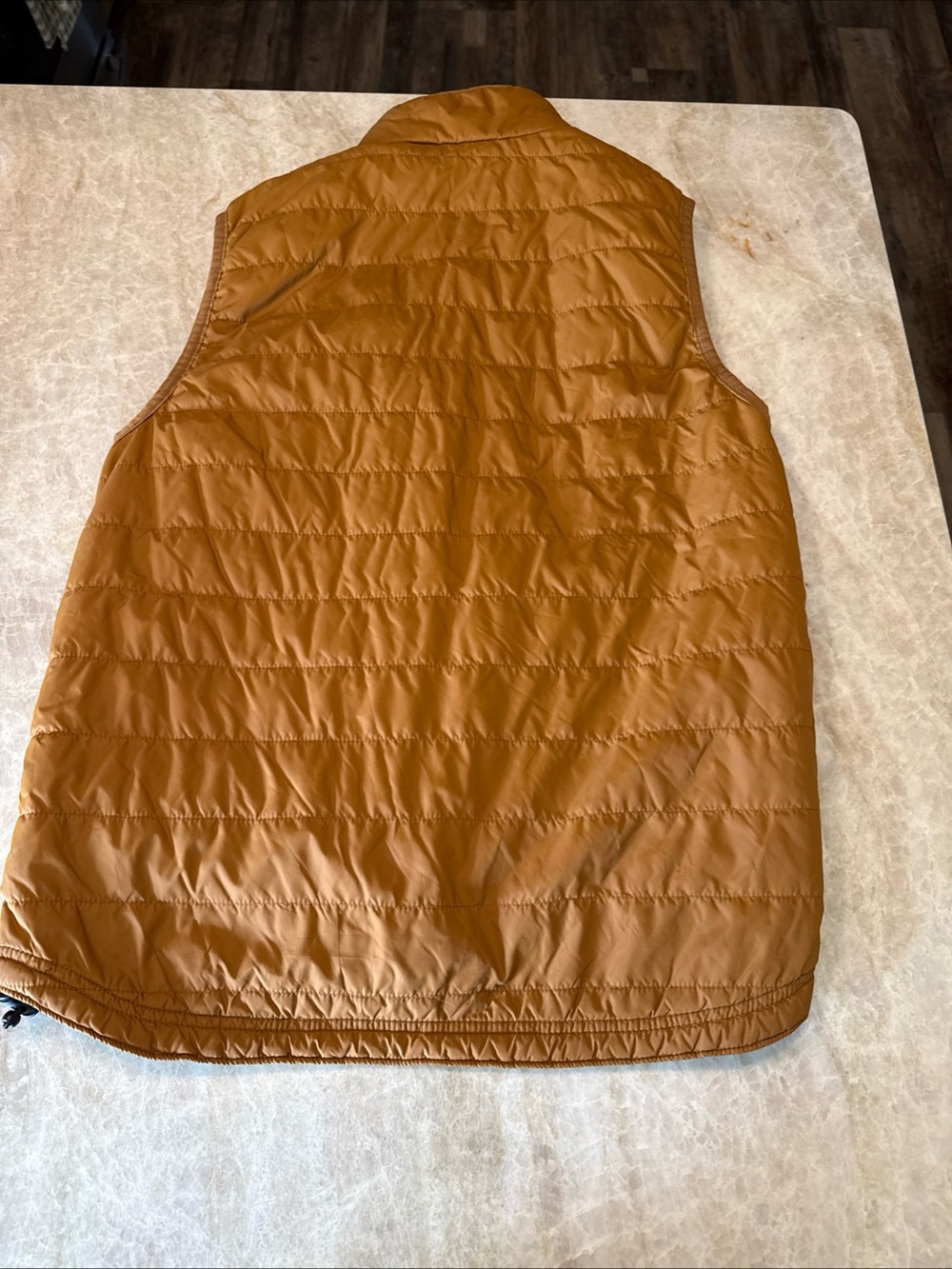 Carhartt Gilliam Vest M Rain Defender Insulated Quilted Brown Relaxed - Picture 6 of 6